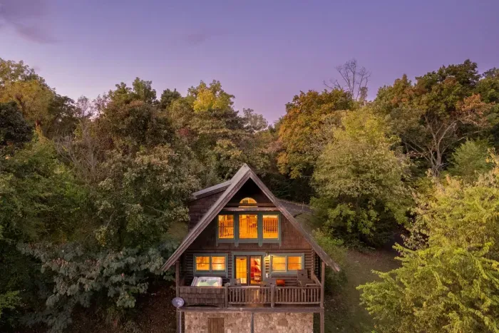 Escape to our mountain cabin for an intimate and quiet getaway