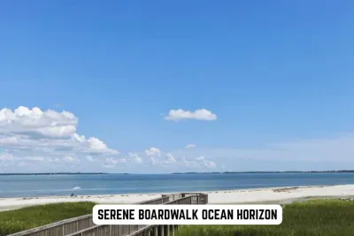 Great view of the sea.