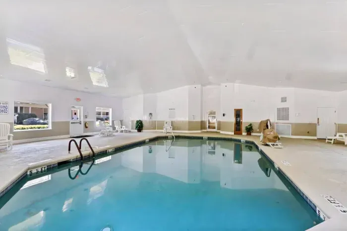 Indoor pool area