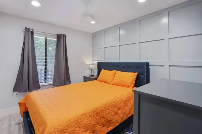 Allowing just the right amount of sunlight to filter through and create a bright, airy ambiance.