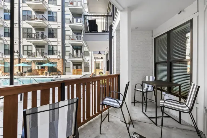 Views from our private patio.