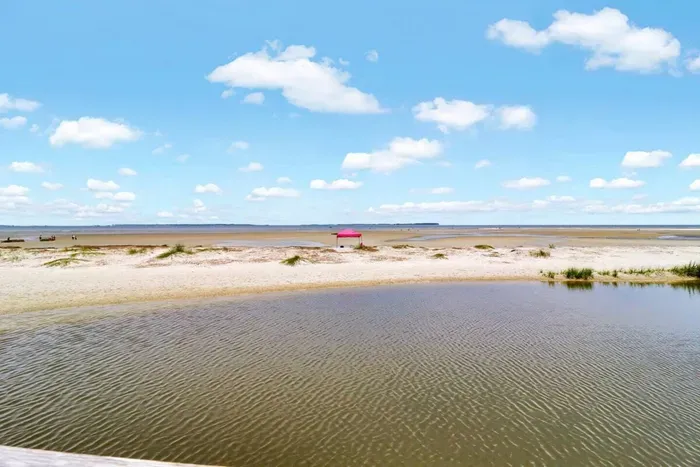 View of the beach