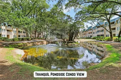 Lagoon inside the premise