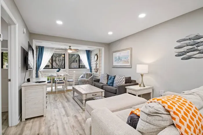 Living room is connected to the balcony