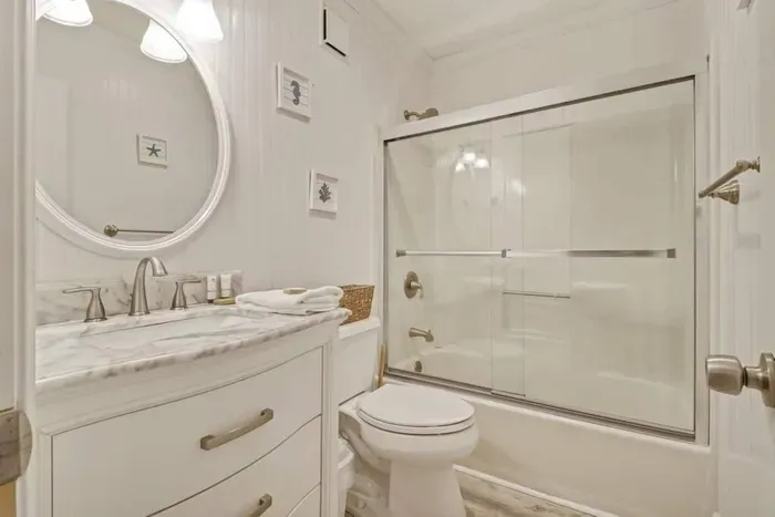 Guest Bathroom that was remodeled recently.