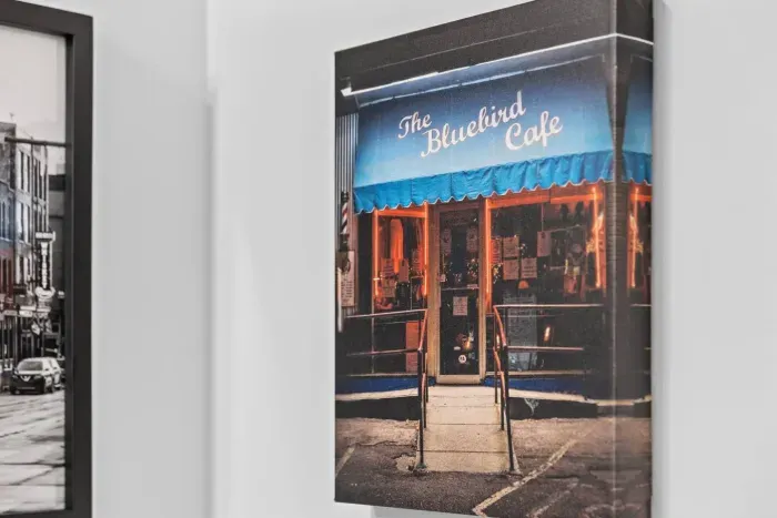 The Bluebird Cafe -- where a lot of country music's greatest singers and songwriters got started.  Nothing beats catching a show in the round at the Bluebird. :)
