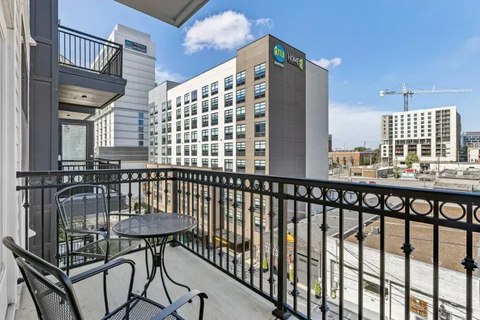 City views and a private balcony.