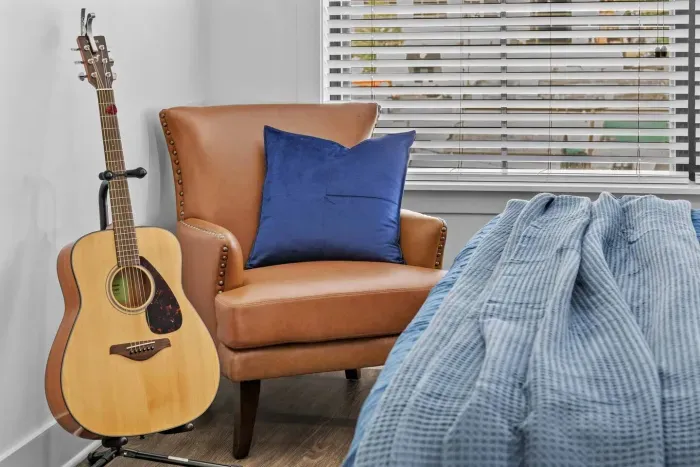 Do you play?  We have a guitar waiting for you!