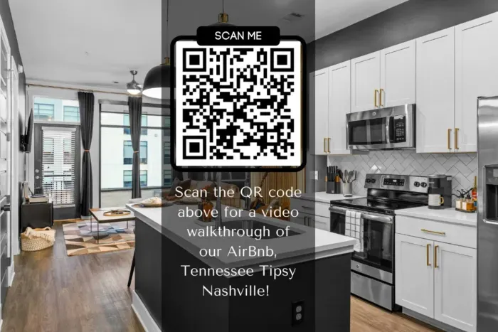 Want to see more?  Scan the QR code for a video walkthrough of Tennessee Tipsy Nashville! :)