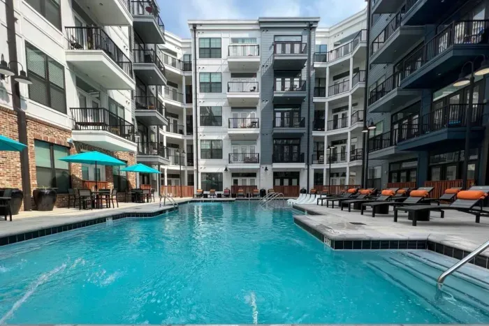 The pool is calling your name. Enjoy hanging out poolside by day and the Broadway lights at night! :)