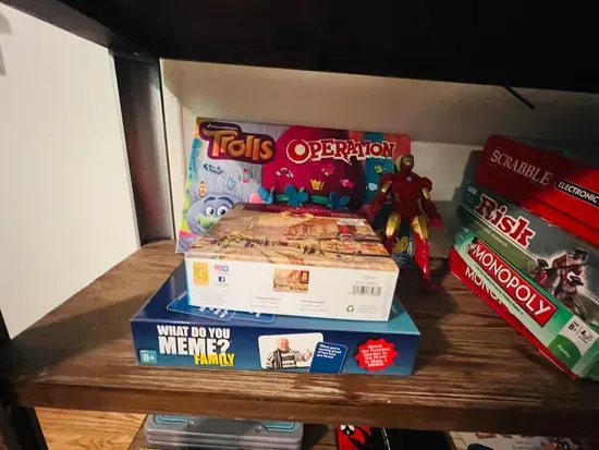 There are a variety of games available for the family to enjoy themselves together. 