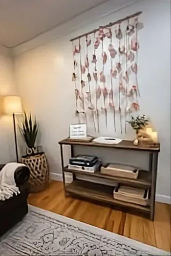 Living room game area.