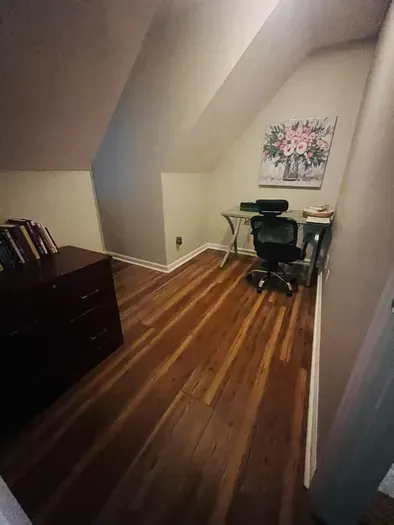 You’ll enjoy the quiet in this upstairs office space. Just bring your laptop or printer.