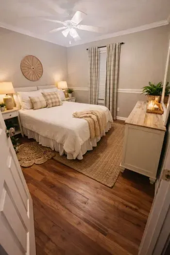 Upstairs queen bedroom, across from upstairs bathroom.