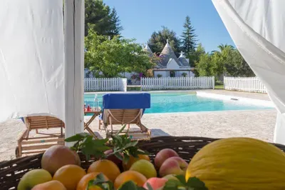 Trullo and pool