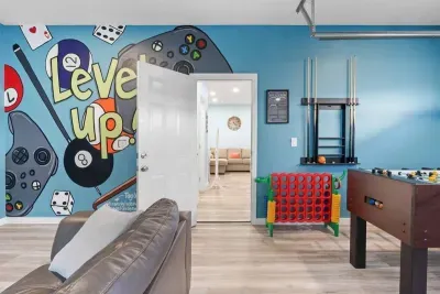 This space brings out everyone’s playful side and is perfect for kids, teens, and adults alike.