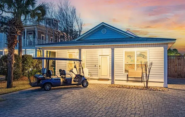 Golf Carts available for rent and use while here!