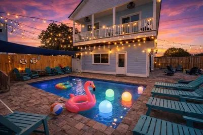 Play at the pool all night