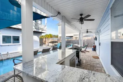 Outdoor Bar for fun by the pool!