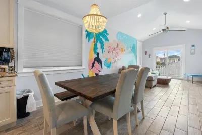 Meals here feel cozy and social, with a dining space that brings everyone together for long conversations and shared moments.