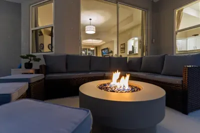 Cozy nights by the fire, make some smores!