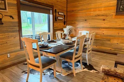 Another cozy dining setup that encourages connection, where meals turn into long conversations