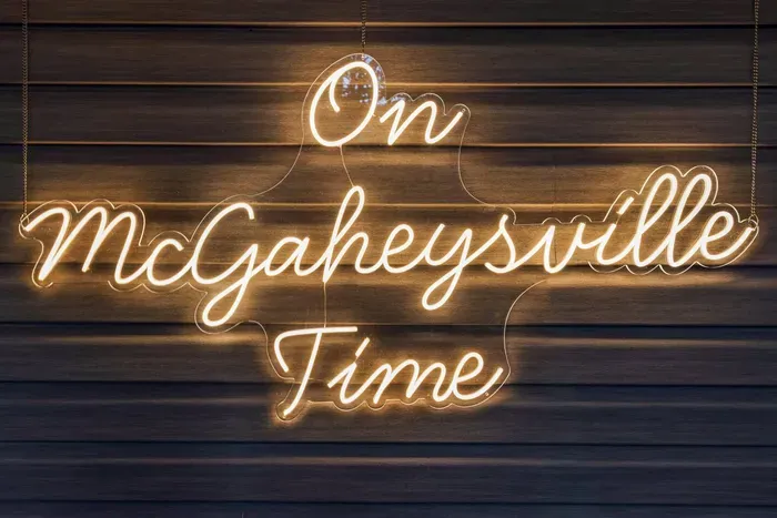 Kick back—you’re on McGaheysville Time now. Let the vacation vibes begin.