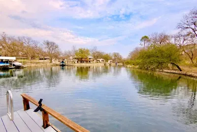Views from your personal dock! Goes right out to the main lake