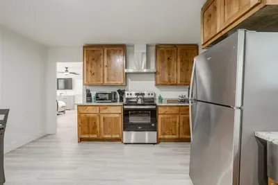 A welcoming cooking space that feels just like home — ideal for long or short stays.