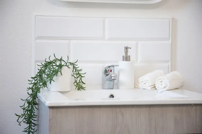 Large beautiful bathroom