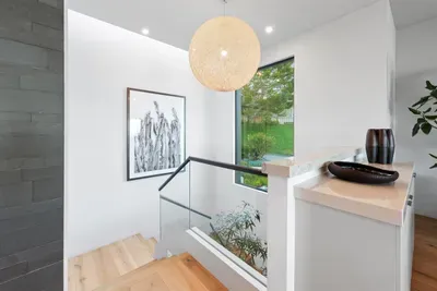Stairway to the lower level