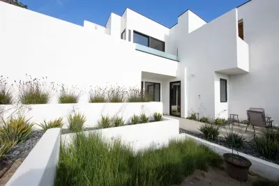 Back of the home - very private