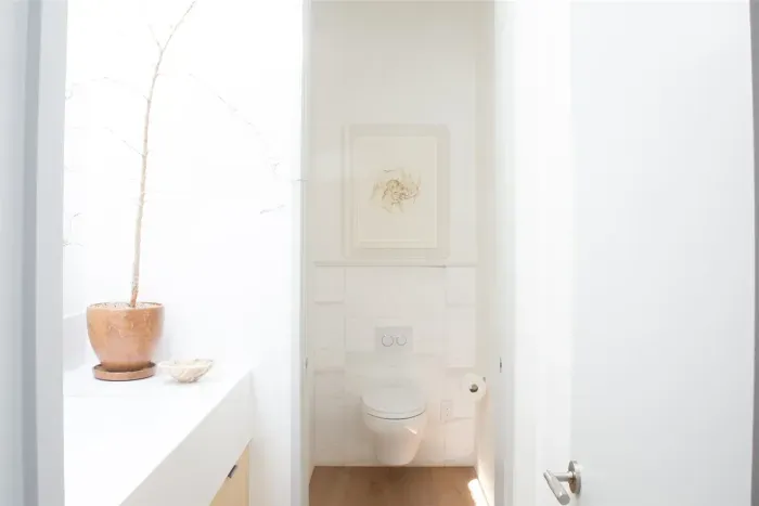Main floor powder bath