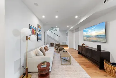 Downstairs family room