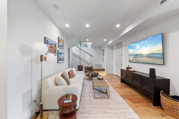 Downstairs family room
