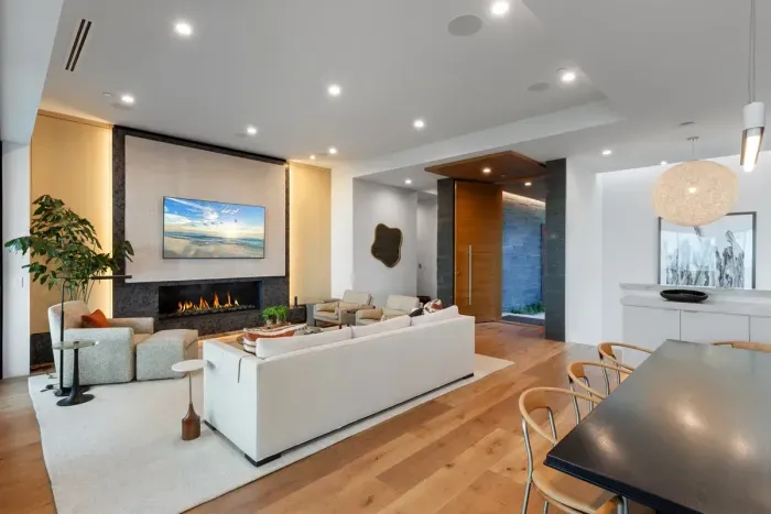 Living and dining room