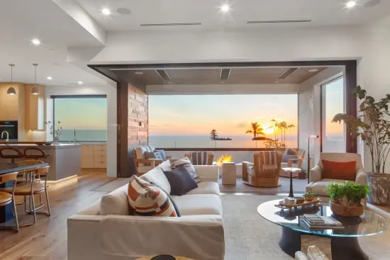 Spectacular sunsets from your living room