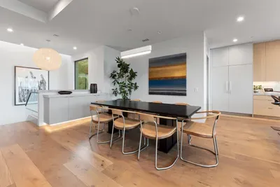 Dining room seats 8