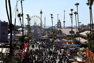San Diego County Fair runs from the end of May - July 4th