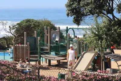 Powerhouse Park is half a mile away