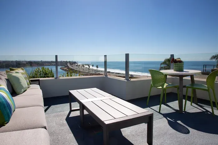 Patio on the third floor