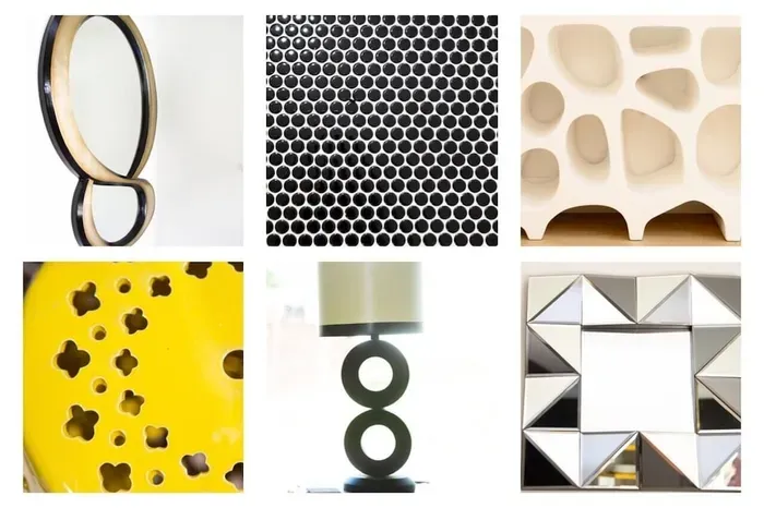 Geo Loft is filled with modern shapes
