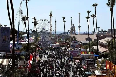 Del Mar Fair runs from early June - July 4th