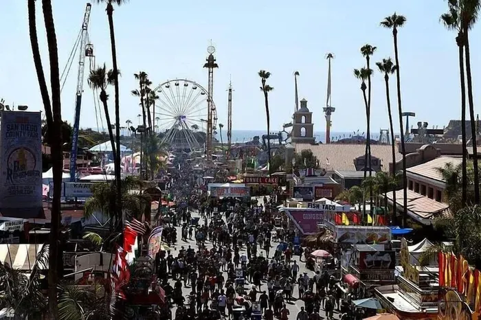 Del Mar Fair runs from early June - July 4th