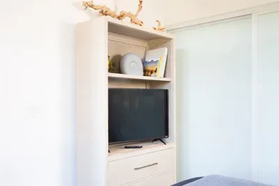 Smart TV in Guest Bedroom