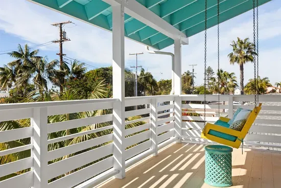Relax on the porch swing