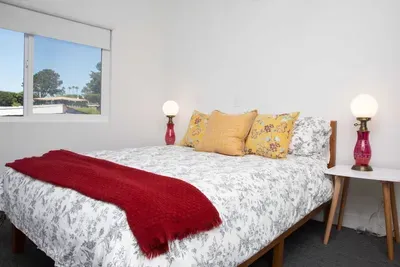 Queen Bed in Primary