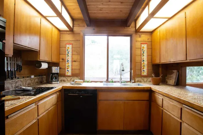 Fully stocked kitchen