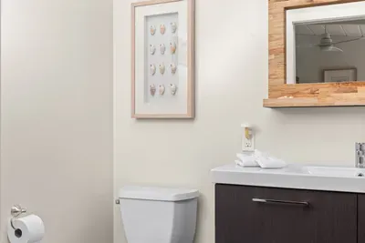 En suite bathroom