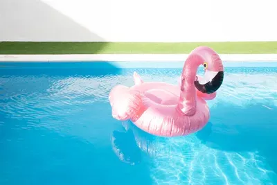 Pool (possibly shared with the detached guest house)